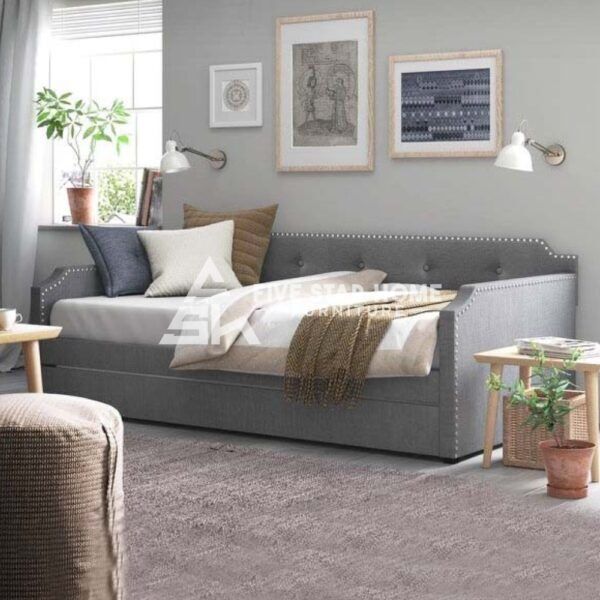 Livingstone Upholstered Daybed with Trundle