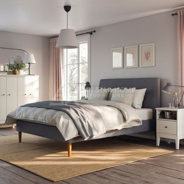 Simple Tufted Bed