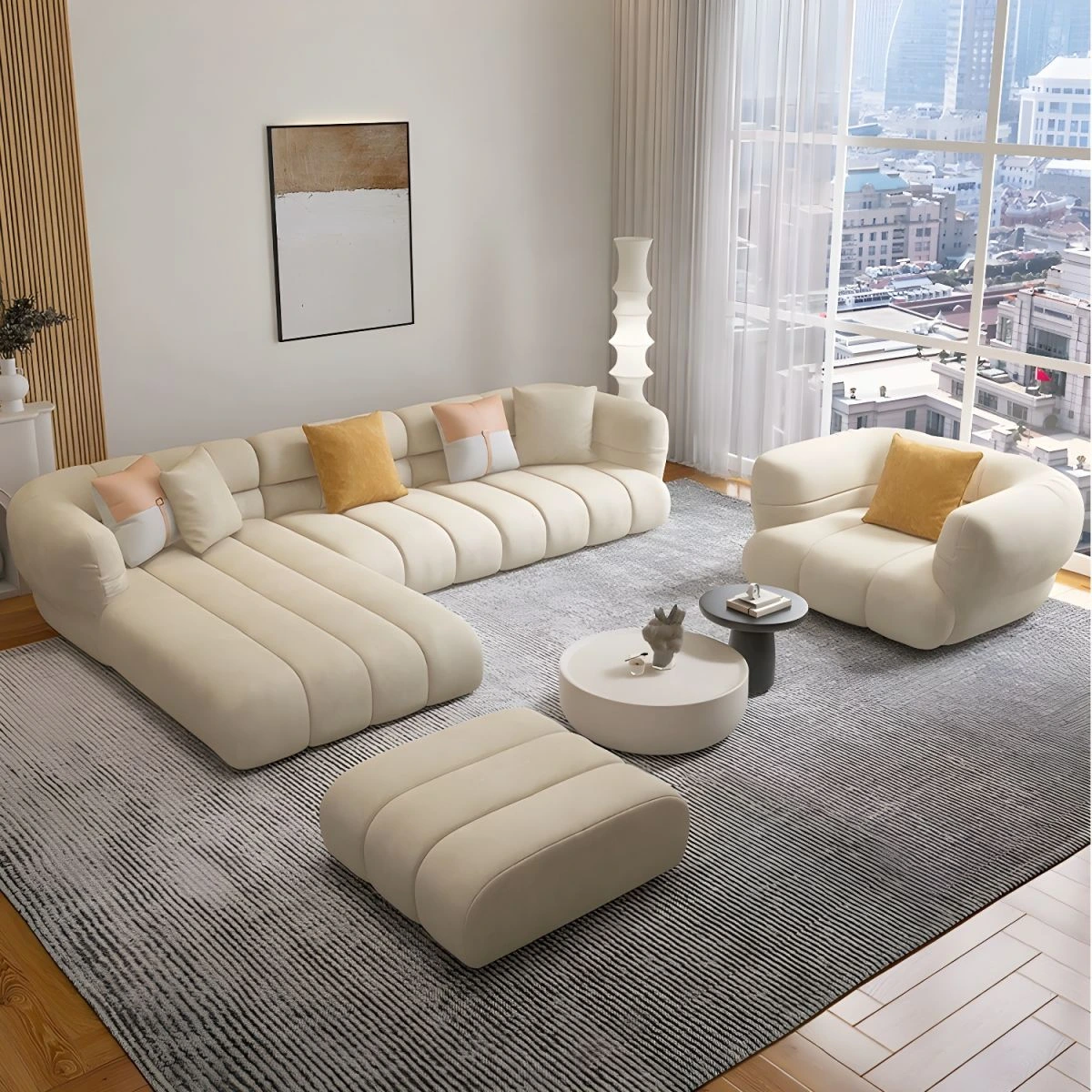 L-Shape Sectional Sofa