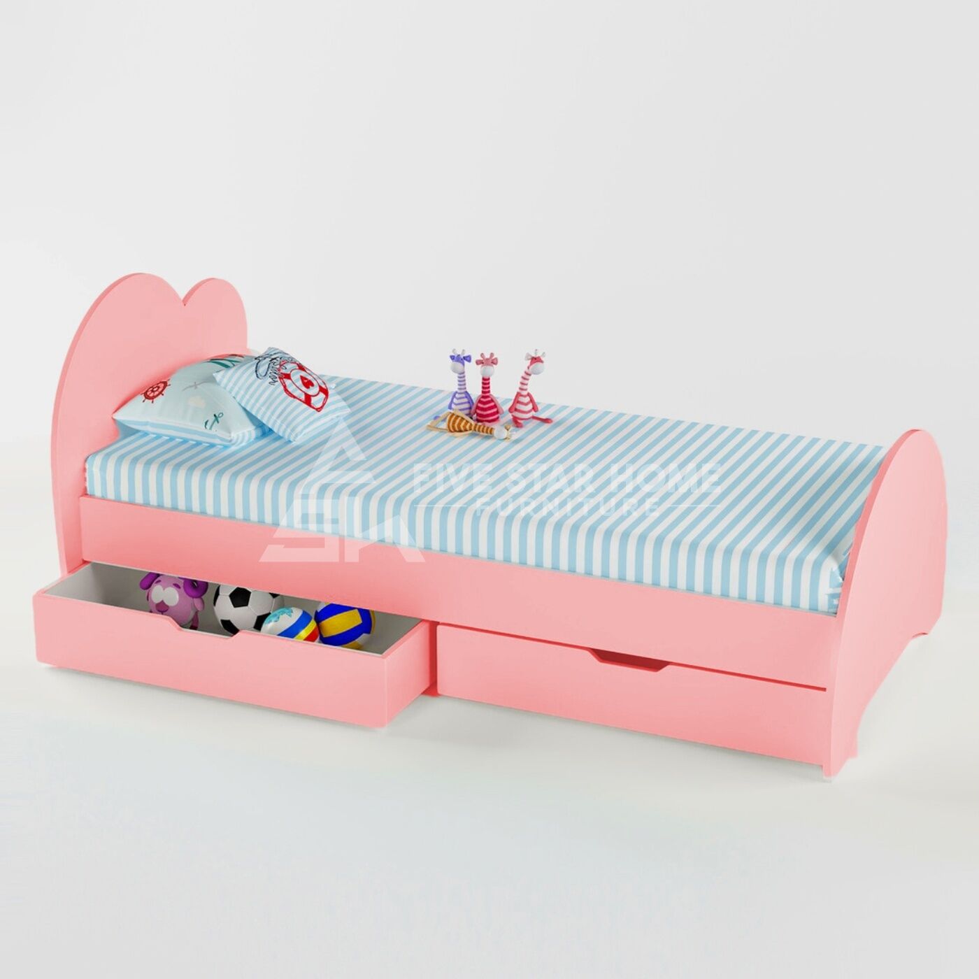 Cloud Tails Bed with Storage