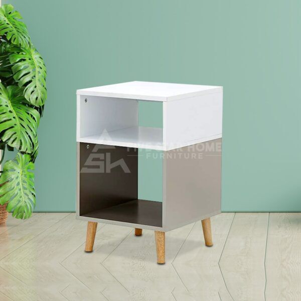 Modena White Side Table from 5 Star