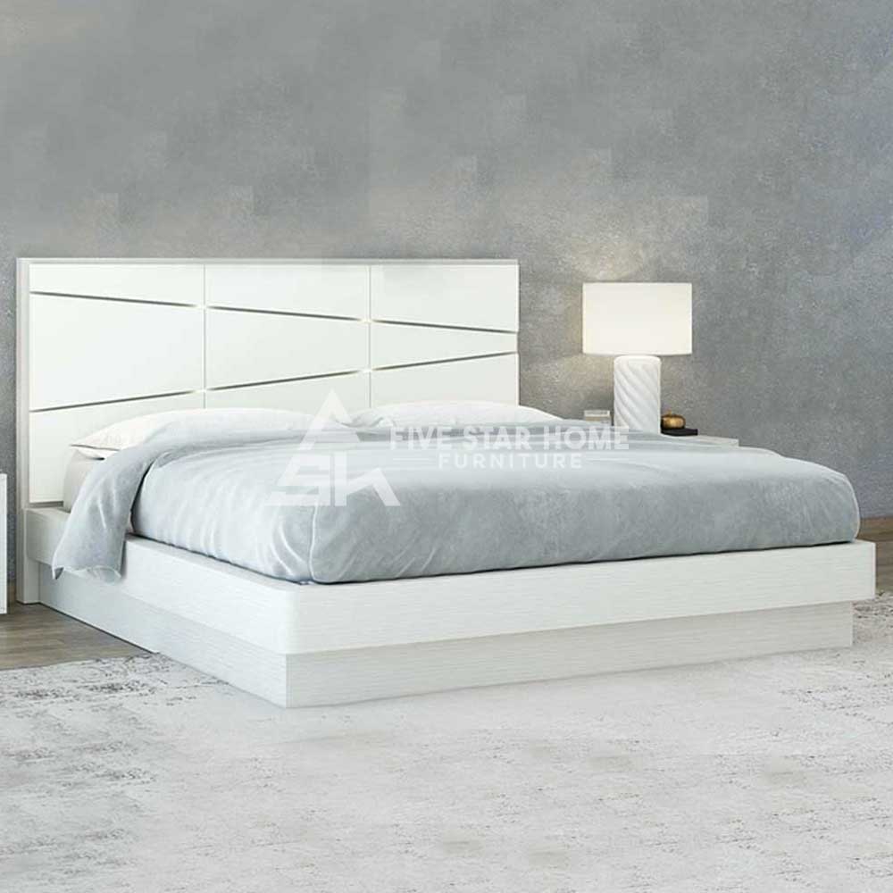 FSH Premium Upholstered Headboard bed