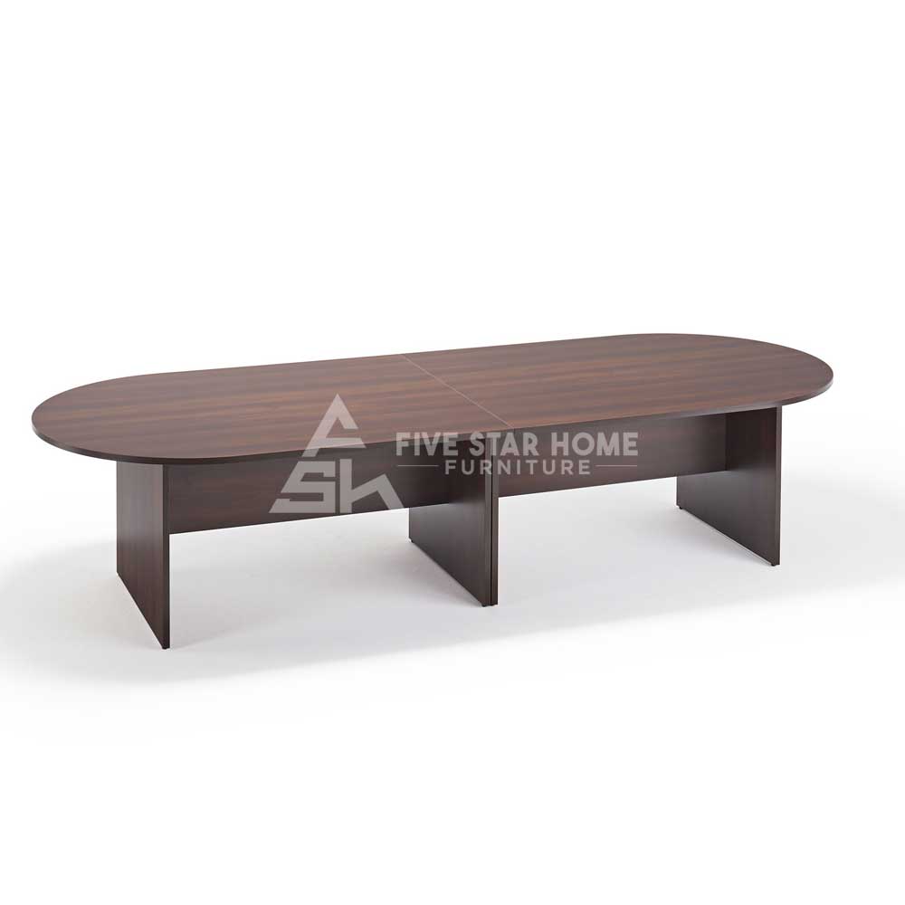 Walnut Executive Modular Office Meeting Table