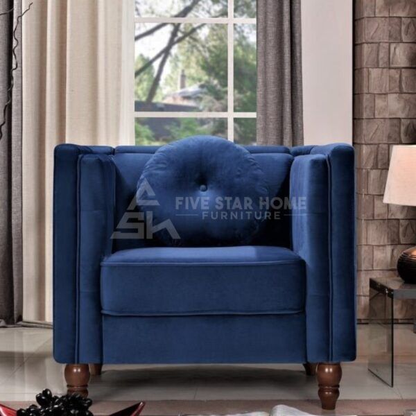 Roberta Velvet Armchair