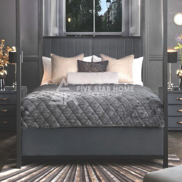 Langdon Metal 4 Poster Bed