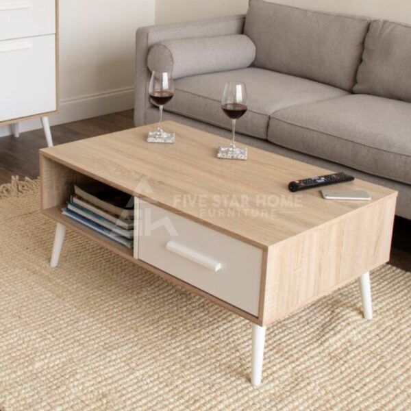 Joyce 4 Legs Coffee Table With Storage