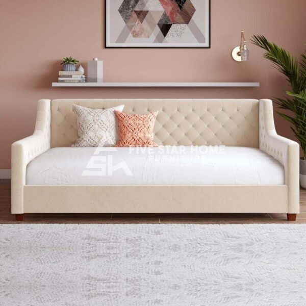 Jamie Velvet Upholstered Daybed