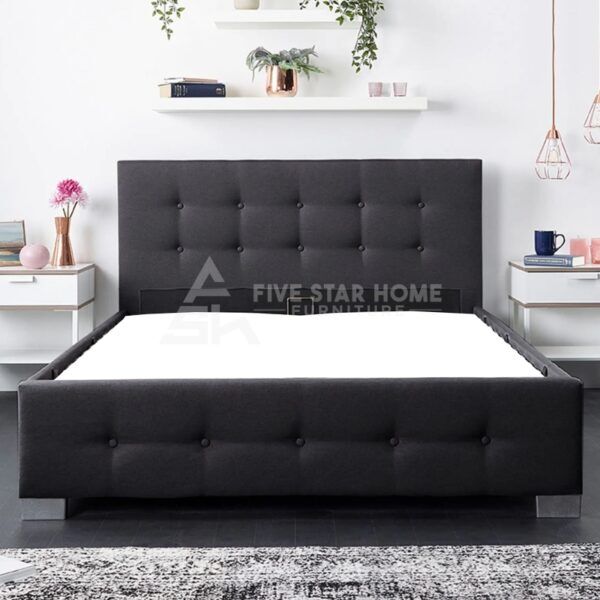 Buy Black End Modern Bed