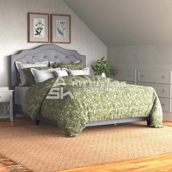 Tufted Upholstered Bed