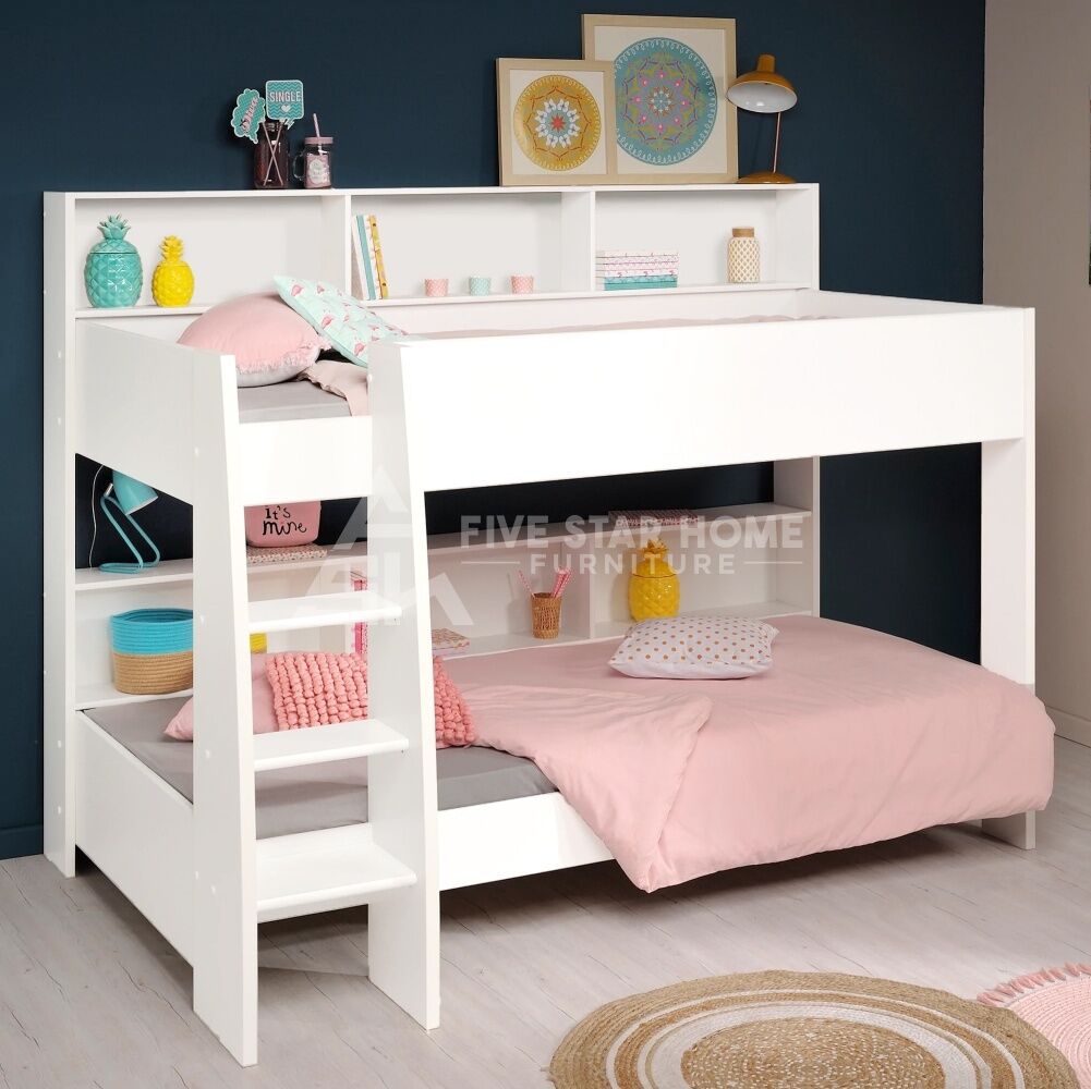 Pure White Bunk Bed