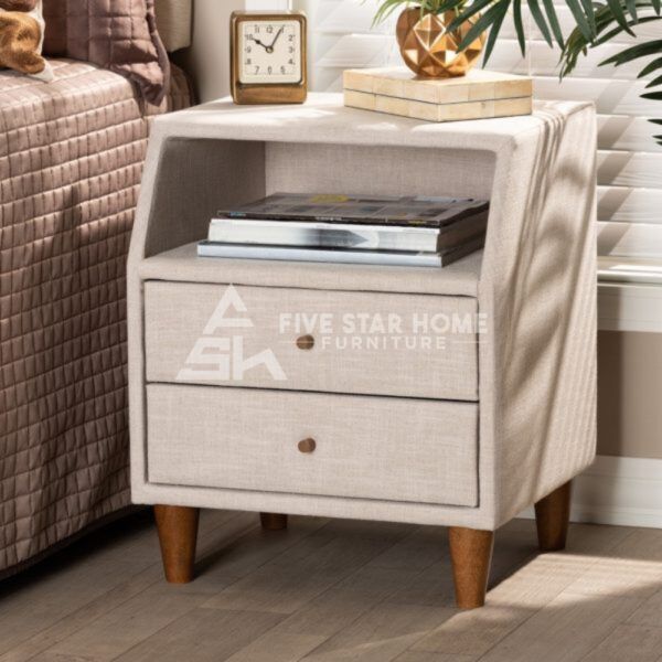 Fabric Upholstered Nightstand