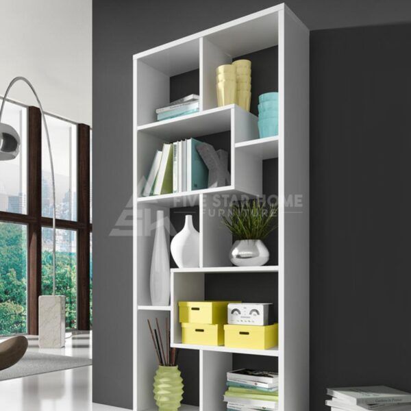 Vertical Open Shelving Wall Unit