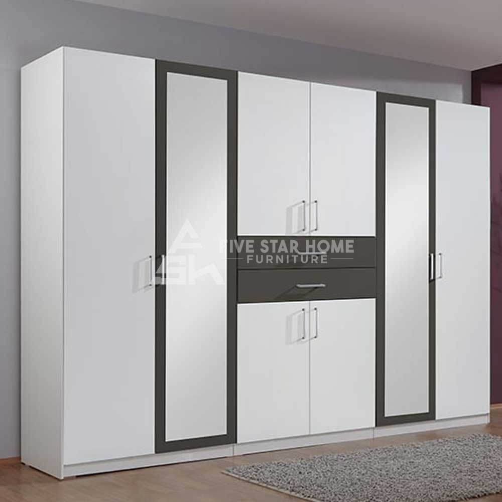 Contemporary Diver Mirrored Wardrobe