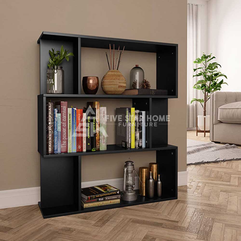 Tenley Wooden Books Cabinet