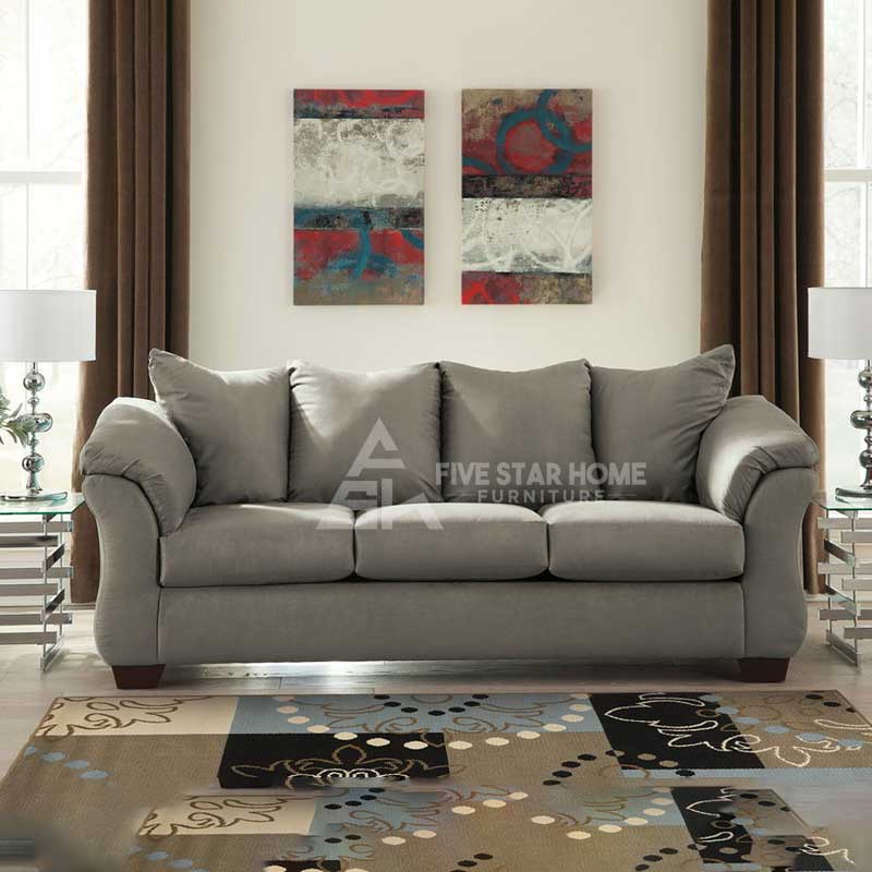 FSH Huntsville Linen Modular Couch