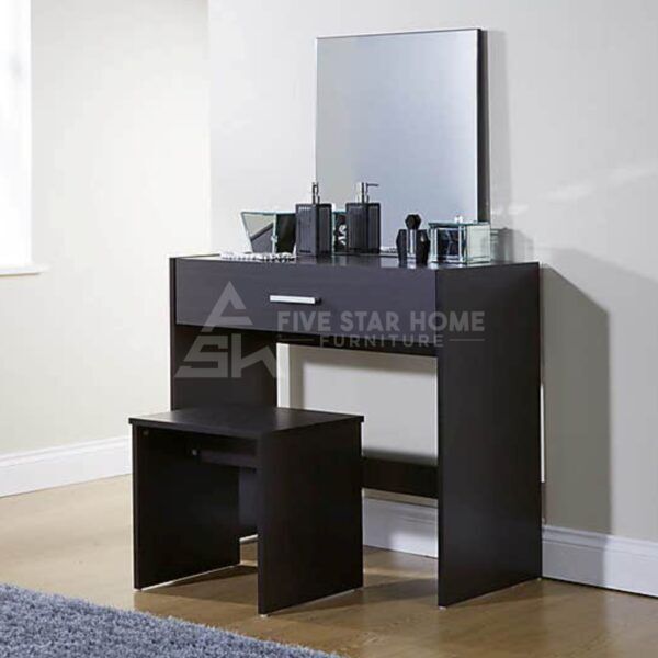 Julia Black Dressing Table Set