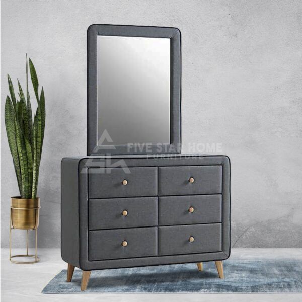 5 Star 6 Drawer Dressing Table