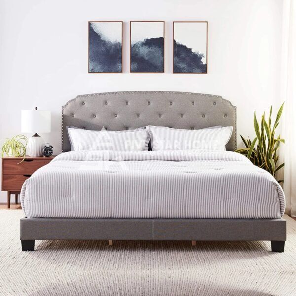 Upholstered Low Profile Bed