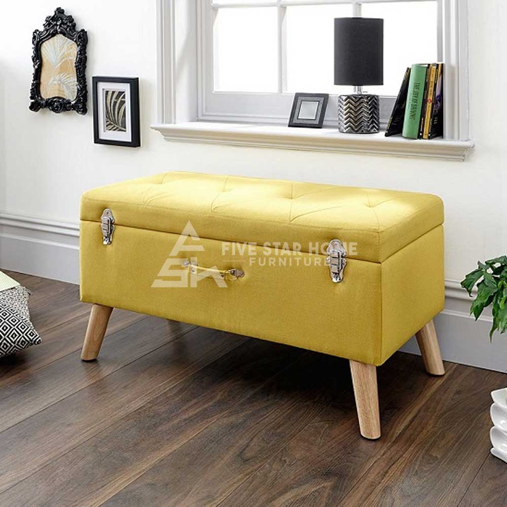 Mursley Fabric Upholstered Storage Bench