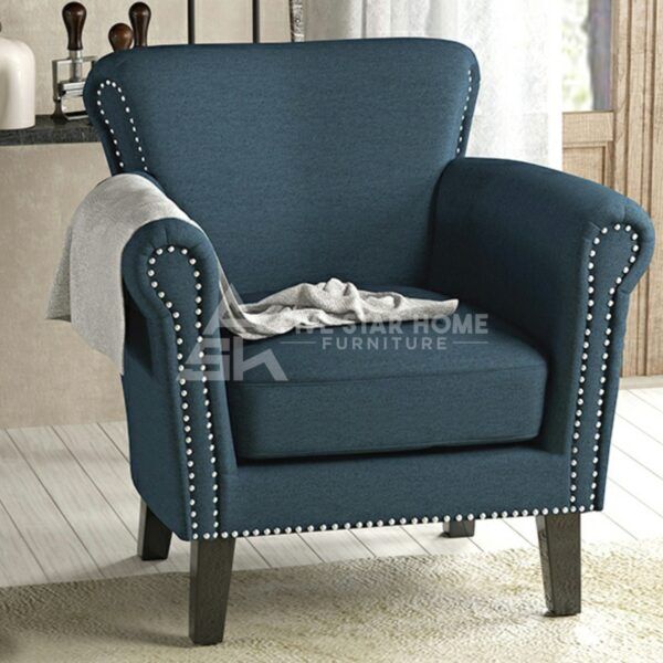 Nail-Head Trim Accent Arm Sofa Chair