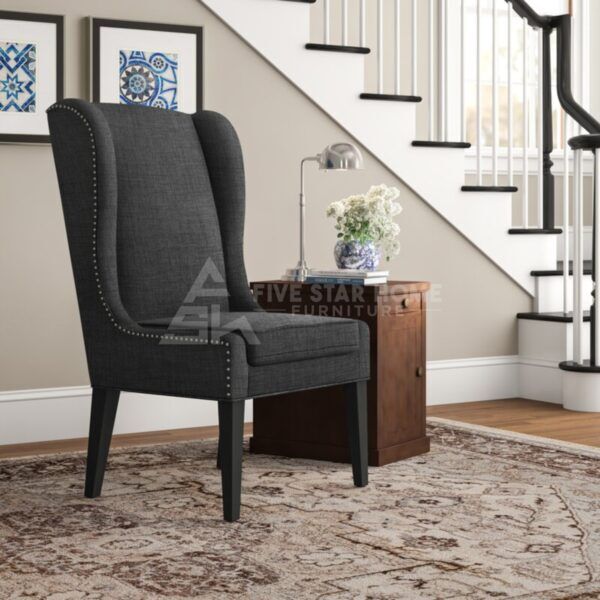 Wide Wingback Chair