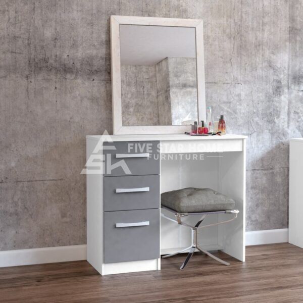 Lynx White/Grey Dressing Table