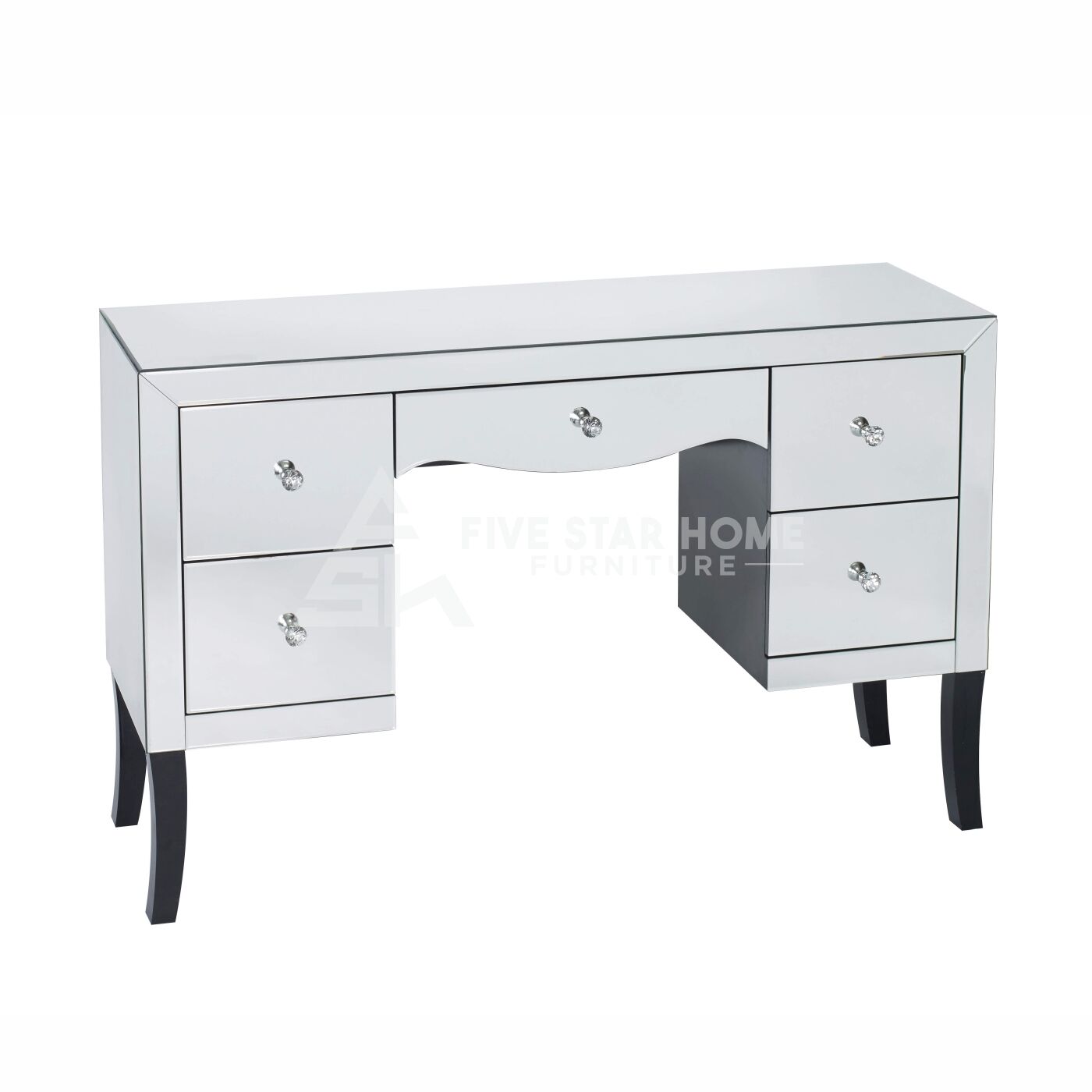 5 Star Valentina Silver Dressing Table