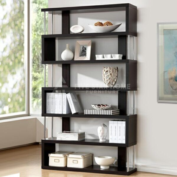 Metal Stand 6 Tier Book Rack